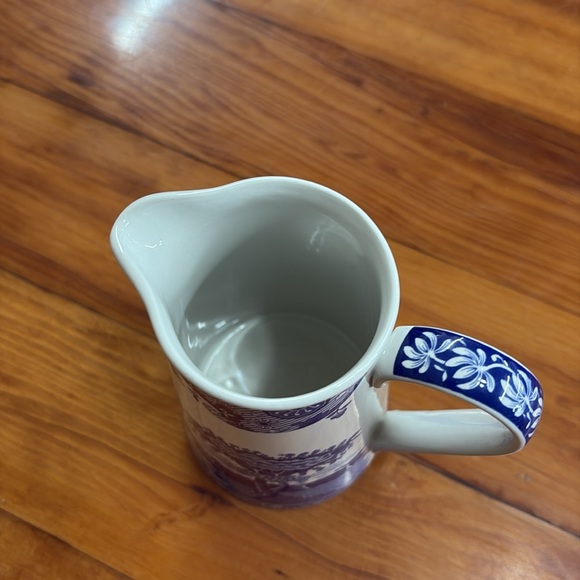Spode made in England BLUE ITALIAN 5" Creamer Pitcher - Picture 2 of 9